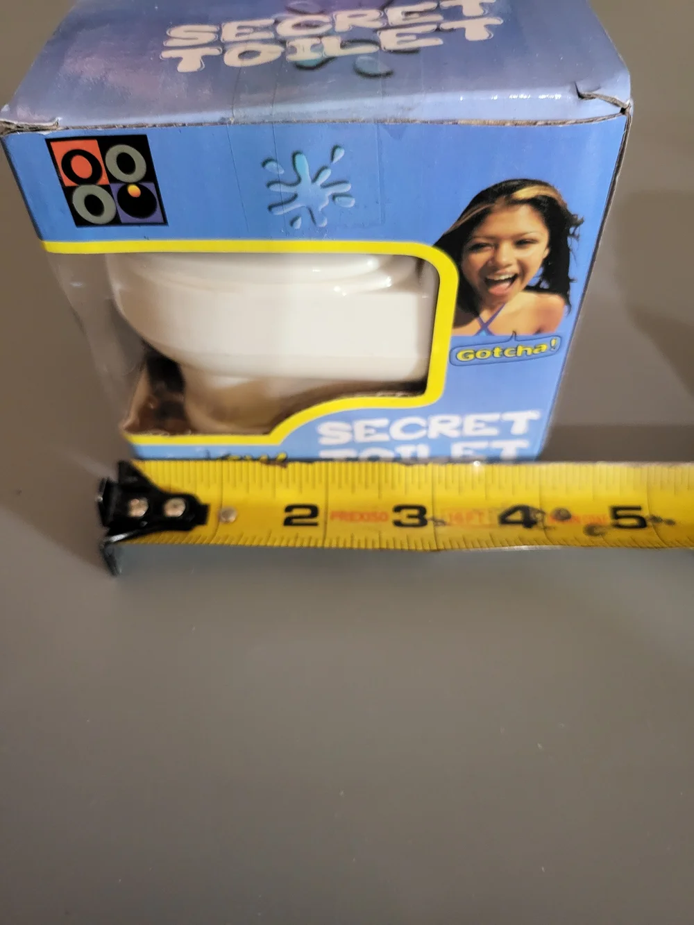 Secret Toilet Gotcha Prank Gag Toy New in Box